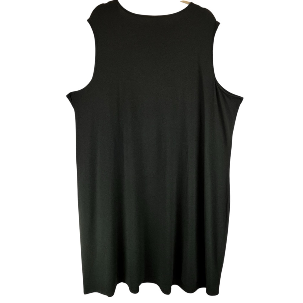 NEW J. Jill Wearever Tie-Waist Soft Jersey Dress Black Sz 4X NWT - Picture 7 of 13